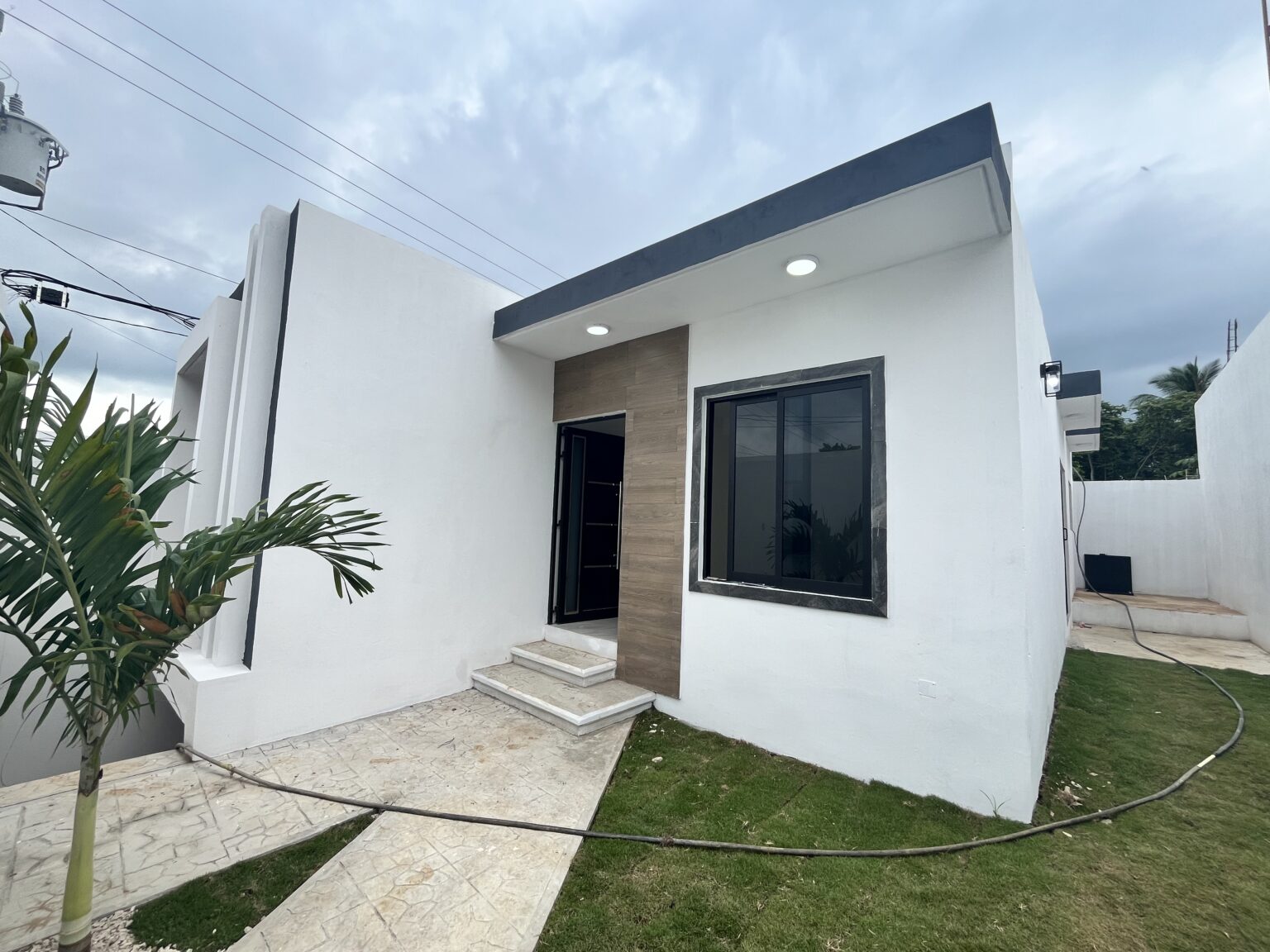 Fachada de casa en venta en Palenque